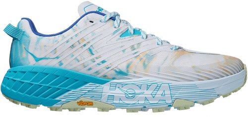 Кроссовки HOKA, размер 6US, белый, голубой