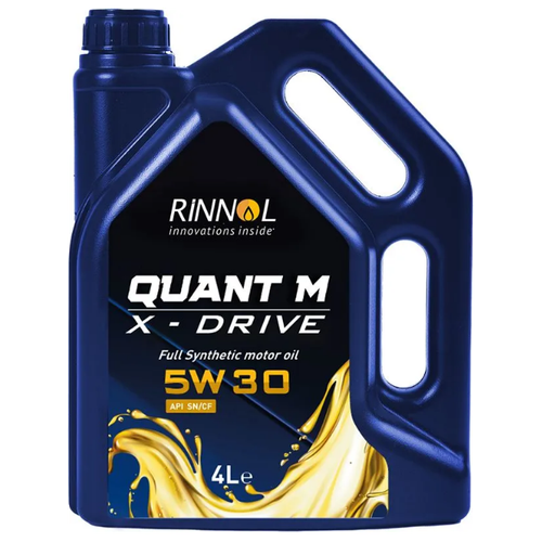 Масло моторное RINNOL QUANT M X-DRIVE 5W-30 4л 193329