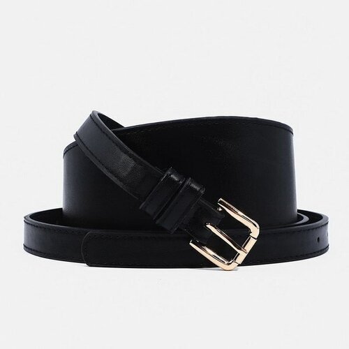 фото Ремень сима-ленд, размер 180, черный сима-лэнд