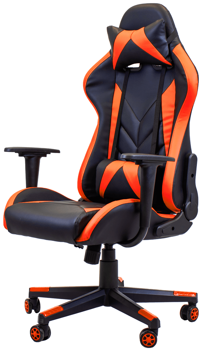 Игровое кресло Raybe K-5903 оранжевое 5903 Orange .