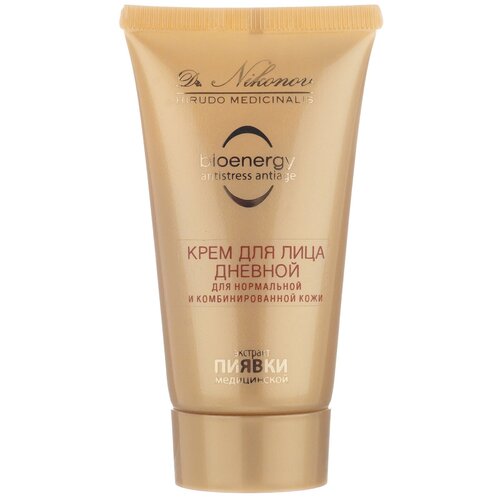 Dr. Nikonov / Крем дневной для нормальной и комбинированной кожи лица / Гирудо / Доктор Никонов косметика с пиявками / увлажняющий