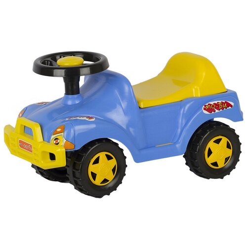 Каталка-толокар СТРОМ Автомобиль (У431), синий каталка толокар стром автомобиль 1 у438 желтый голубой