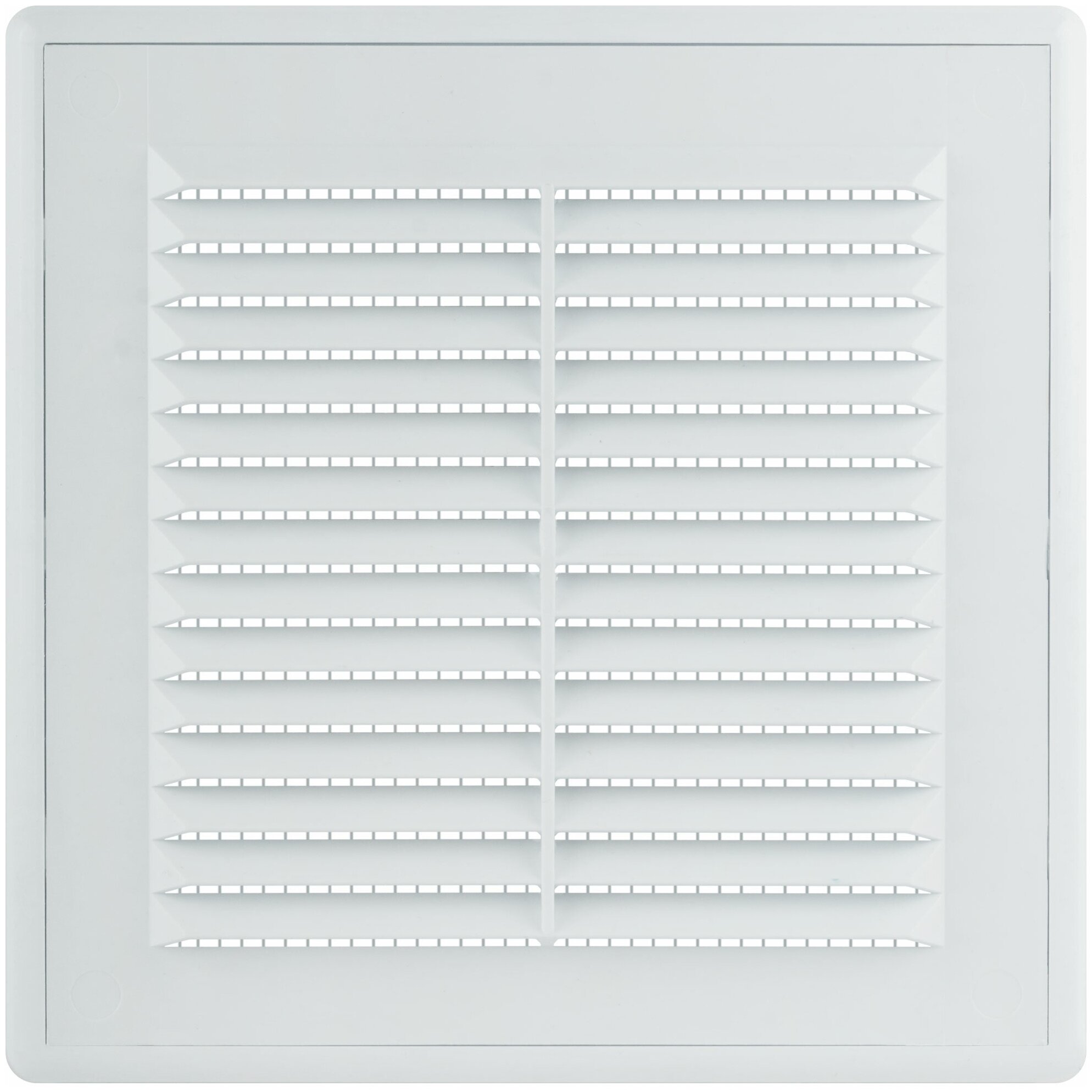 фото РОС Вентиляционная решетка, пластиковая, 150 х 150 мм, съемная, с сеткой РОС 75022