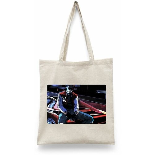 фото Сумка шоппер каждому своё, бежевый