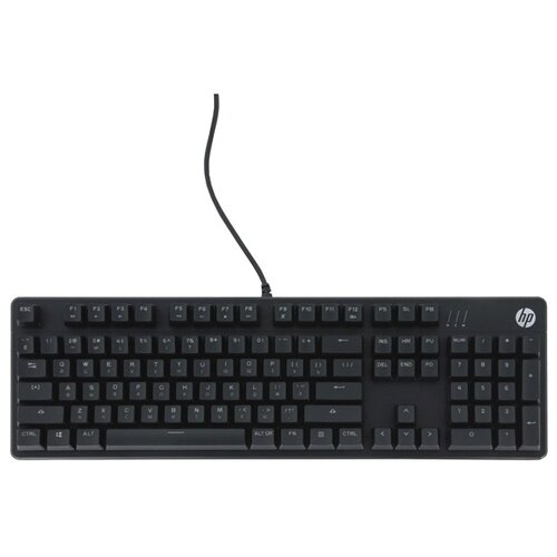 Клавиатура HP Pavilion Gaming 550 Red, черный клавиатура hp encoder gaming bwn 6yw75aa