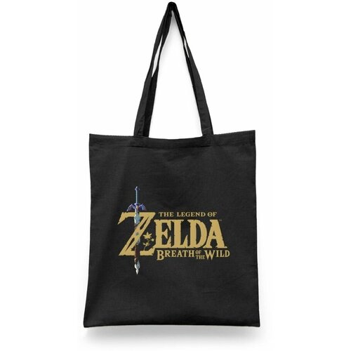 фото Сумка-шоппер унисекс каждому своё "легенда о зельде/the legend of zelda" черная