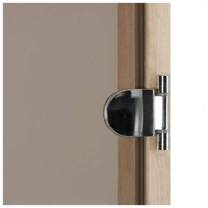 Дверь для бани и сауны "Классика", бронза, размер коробки 200 х 80 см, 6мм - фотография № 3