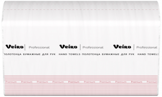 Полотенца бумажные для рук Z-сложение Veiro Professional Premium KZ315sp, 21 шт