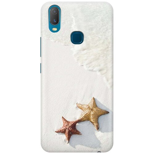 фото Cиликоновый чехол на vivo y11 / виво у11 с принтом "две морские звезды" gosso