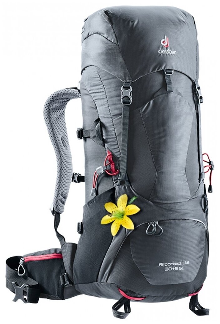 Рюкзак Deuter Aircontact Lite 30+5 SL Graphite/Black