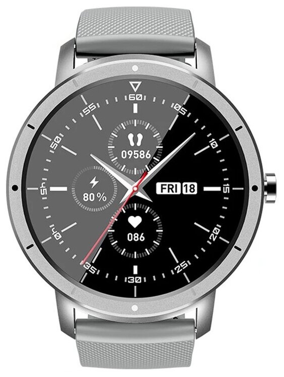 Умные часы Blitz Smart HW-21 серебро