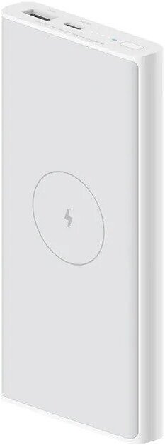 Внешний аккумулятор Power Bank Xiaomi Mi Wireless 10000mAh, 22,5W, WPB15PDZM, белый