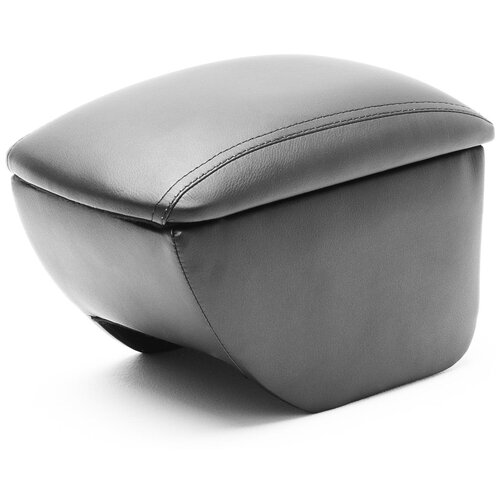 Подлокотник в штатное место для Opel Astra J 2009-, чёрный, с фиксацией крышки магнитами, на консоль