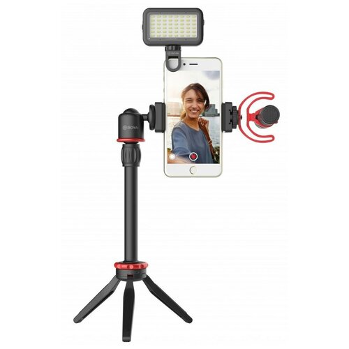 Комплект Boya BY-VG350 для смартфона кардиоидный микрофон boya by mm1 для dslr смартфонов pc