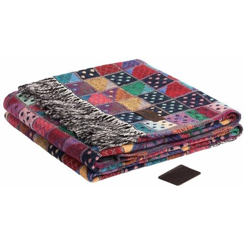 Плед Illinois, бордовый