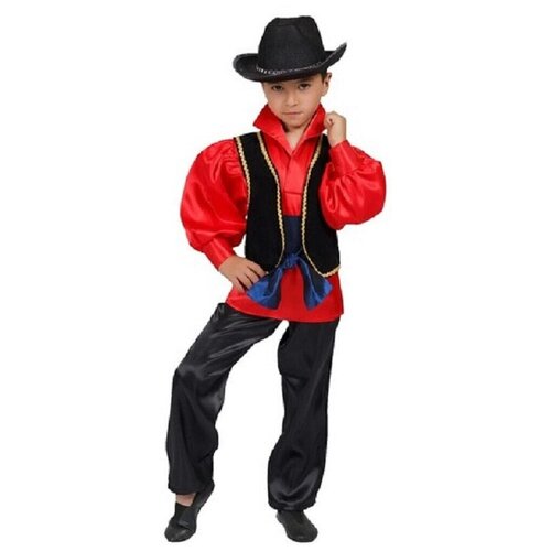 костюм ковбой гарри детский элит классик Костюм Цыган в шляпе Элит Классик детский