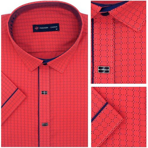 Рубашка Fashion Leader, размер S, красный