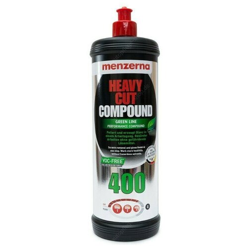 Паста Menzerna HCC400 полировальная высокоабразивная универсальная улучшенный состав 1 кг 22202.260.870