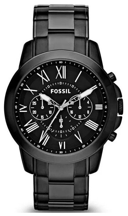 Наручные часы FOSSIL, черный