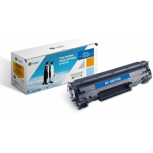 картридж ce278a 78a для принтера hp laserjet pro m1536dnf p1560 p1566 p1606dn 2 шт в уп GG GG-CE278A картридж лазерный (HP 78A - CE278A) черный 2100 стр