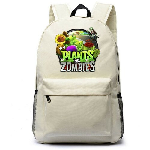 Рюкзак Растения против зомби (Plants vs Zombies) белый №4