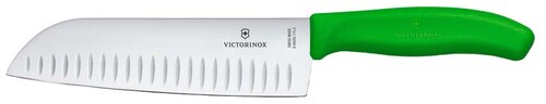 Набор ножей VICTORINOX Swiss classic, блистер, 29.5x7x1 см, лезвие: 17 см, зеленый