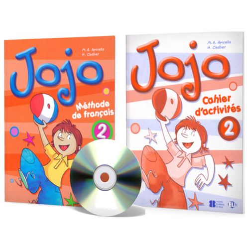 JOJO 2: SB+Song CD+AB/учебник+тетрадь