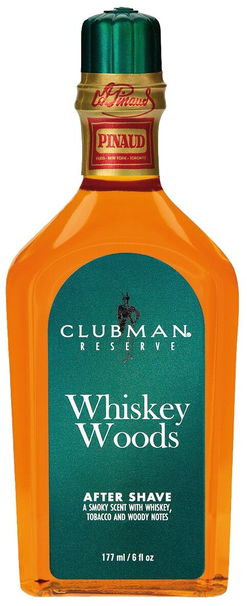 Clubman After Shave Whiskey Woods Лосьон после бритья, 177 мл