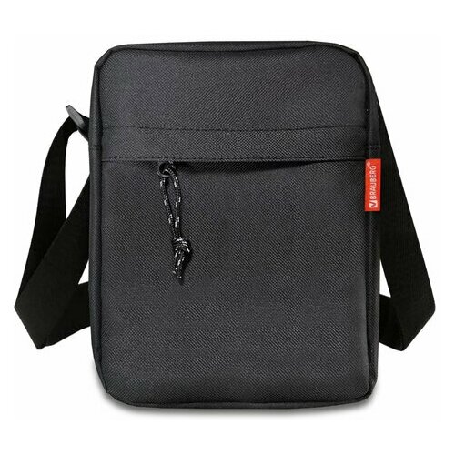 фото Сумка на плечо brauberg compact, два кармана, черная, 19х14х5 см, 271688