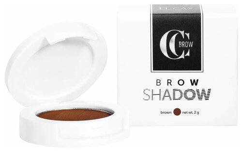 Lucas Cosmetics CC Brow Brow Shadow, brown