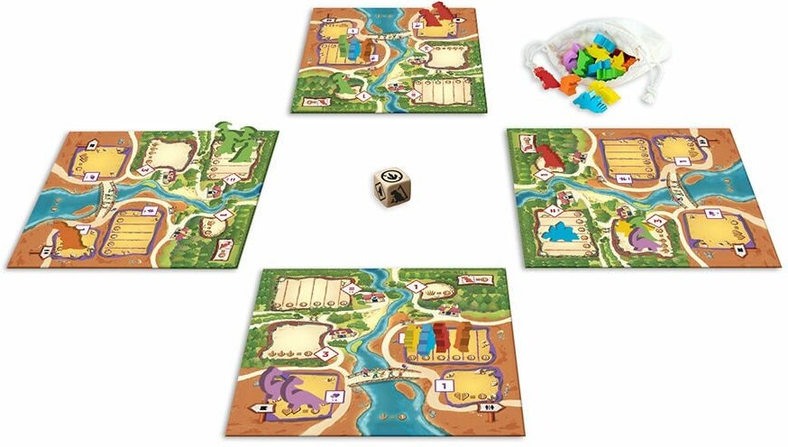 Настольная игра "Драфтозавры" — фото 1