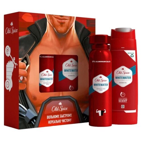 Подарочный набор Old Spice дезодорант 150мл, гель д/душа 250 мл