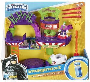 Mattel Imaginext - "Веселый дом Джокера" с трамплином