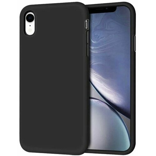 Чехол Devia для iPhone XR Nature Series Silicone Case, черный