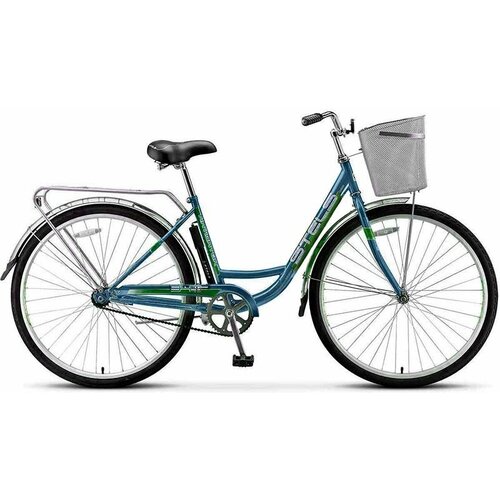 Городской велосипед Stels Navigator 345 28 Z010 2019 синий 20 корзина 914000₽