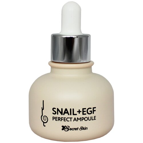 Secret Skin Snail + Egf Perfect Ampoule Сыворотка для лица с экстрактом улитки, 30 мл secret skin крем snail egf perfect sun с экстрактом улитки spf 50 50 мл