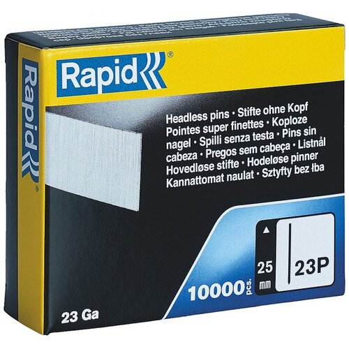 Гвозди Rapid 25mm тип 23P 10000шт 5001360