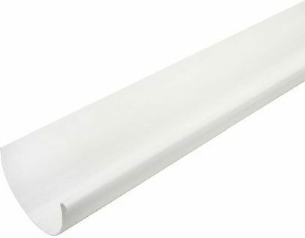 фото Мурол желоб водосточный белый (3м) / MUROL желоб водосточный белый (3м)