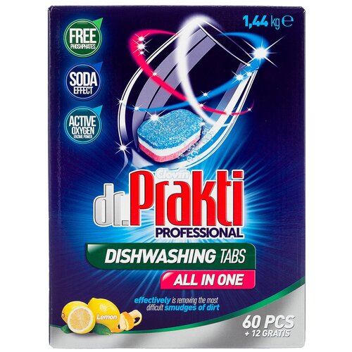 Таблетки для посудомоечных машин DR.PRAKTI Clovin PROFESSIONAL (30 таблеток)