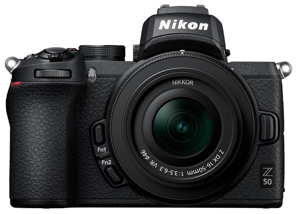 Фотоаппарат Nikon Z50 черный 20.9Mpix 3.2" 4K WiFi Nikkor Z DX 16-50 f/3.5-6.3 VR EN-EL25 - фото №1