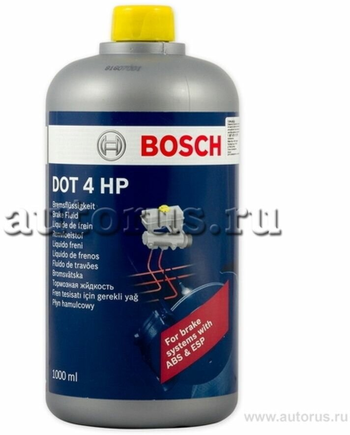 Тормозная жидкость BOSCH High Perfomance DOT4 1 л 1 987 479 113