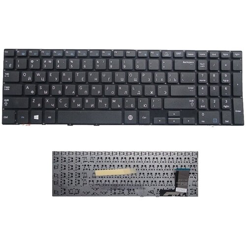 Клавиатура для ноутбука Samsung NP370R5E, NP370R5V, NP450R5E, NP450R5V, NP470R5E, NP510R5E, NP510R5V клавиатура keyboard для ноутбука samsung np370r5e np450r5e np510r5e гор enter zeepdeep ba59 03621c