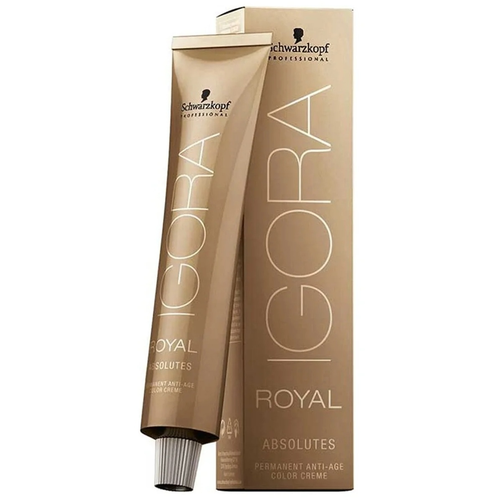 Schwarzkopf Professional Royal крем-краска Absolutes, 7-460 средний русый бежевый шоколадный натуральный