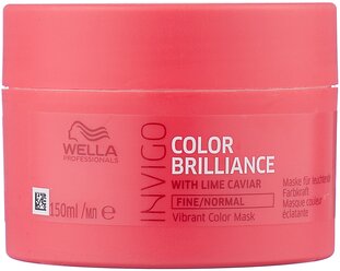 Wella Professionals INVIGO COLOR BRILLIANCE Маска-уход для защиты цвета тонких и нормальных волос, 150 мл