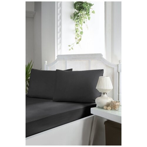 KARVEN Наволочка Madge цвет антрацит 50х70 2 шт 1129₽