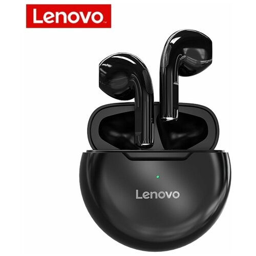Беспроводные Bluetooth наушники Lenovo HT38 TWS черные 119000₽