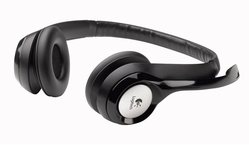 Гарнитура Logitech Headset H390 USB черн. (981-000406)