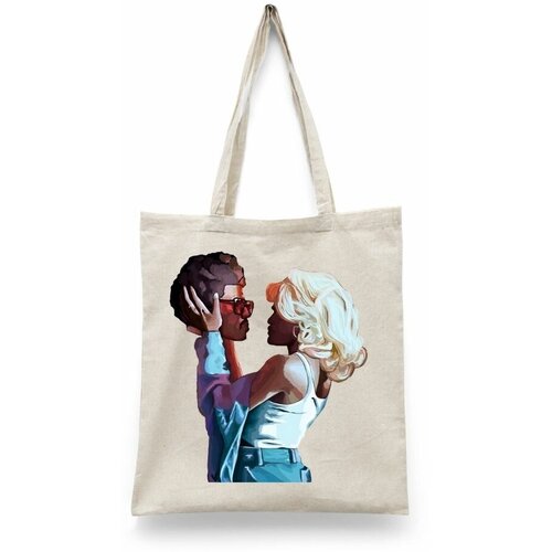 фото Сумка-шоппер унисекс каждому своё "the weeknd/викенд" черная