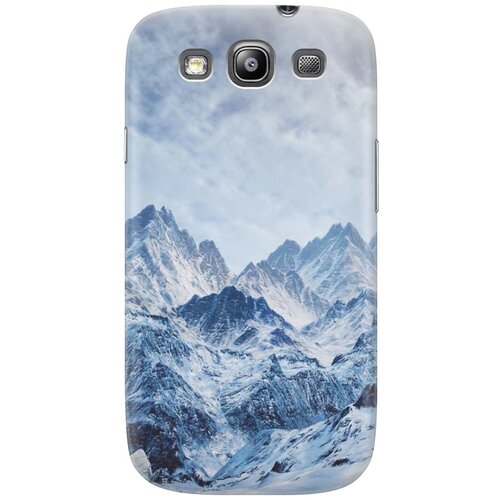 фото Cиликоновый чехол на samsung galaxy s3 / самсунг с3 с принтом "снежные горы" gosso