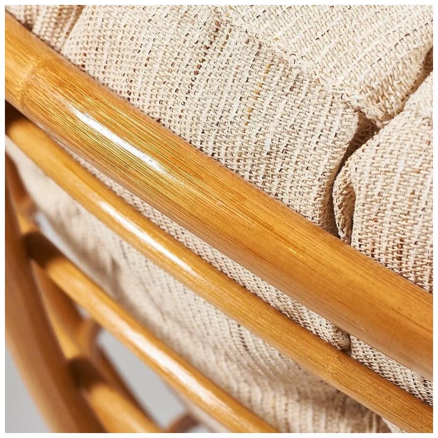 Кресло TetChair "PAPASAN" 23/01 W /с подушкой/ Honey (мед), ткань Старт - фотография № 2